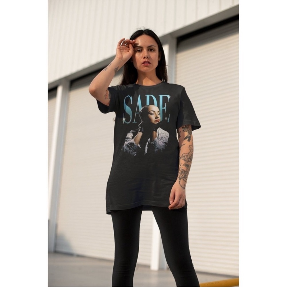 New! Sade Tee - Size Medium